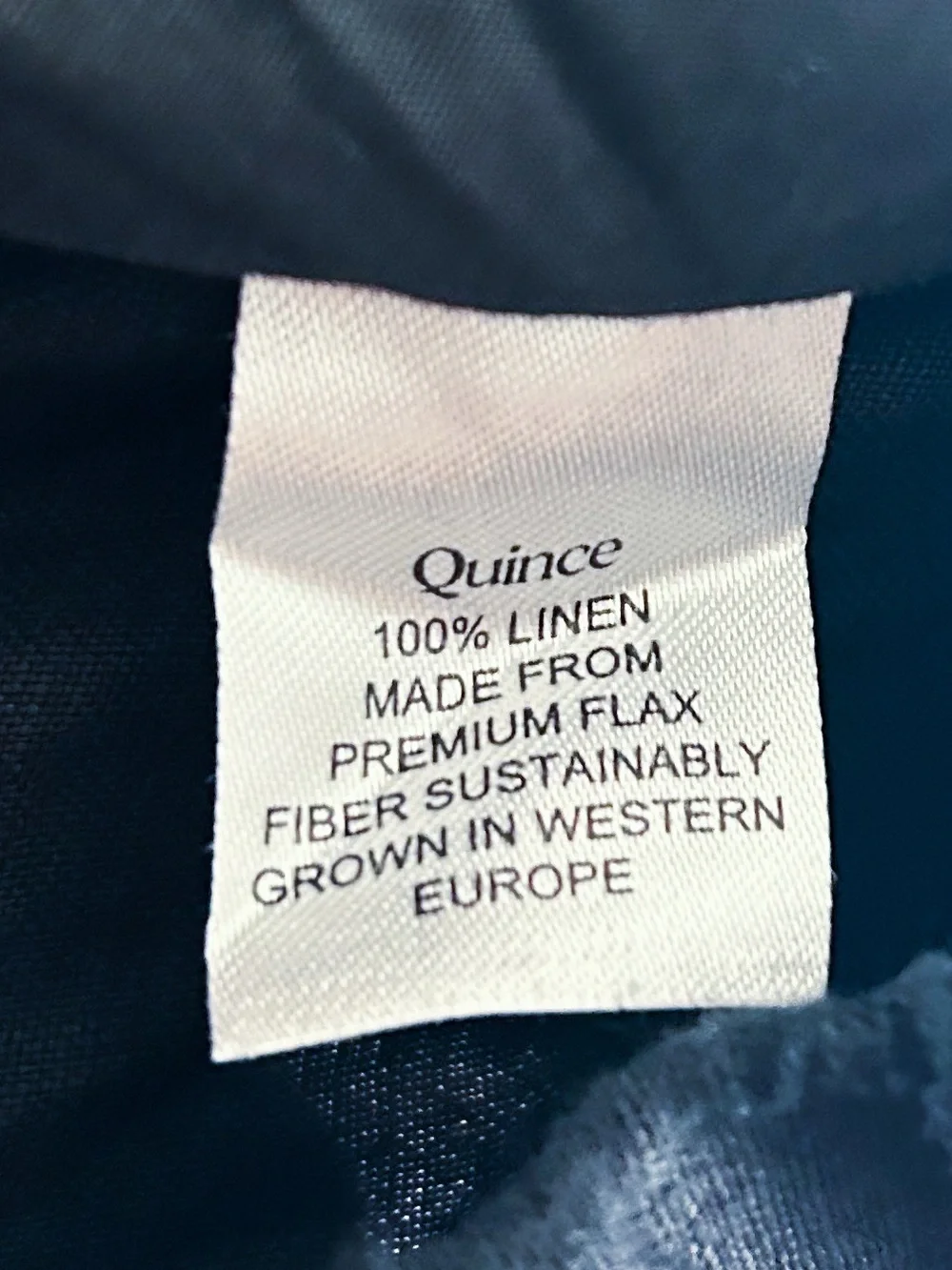 Quince 100% European Linen Pants Black XL Relaxed Quiet Luxury